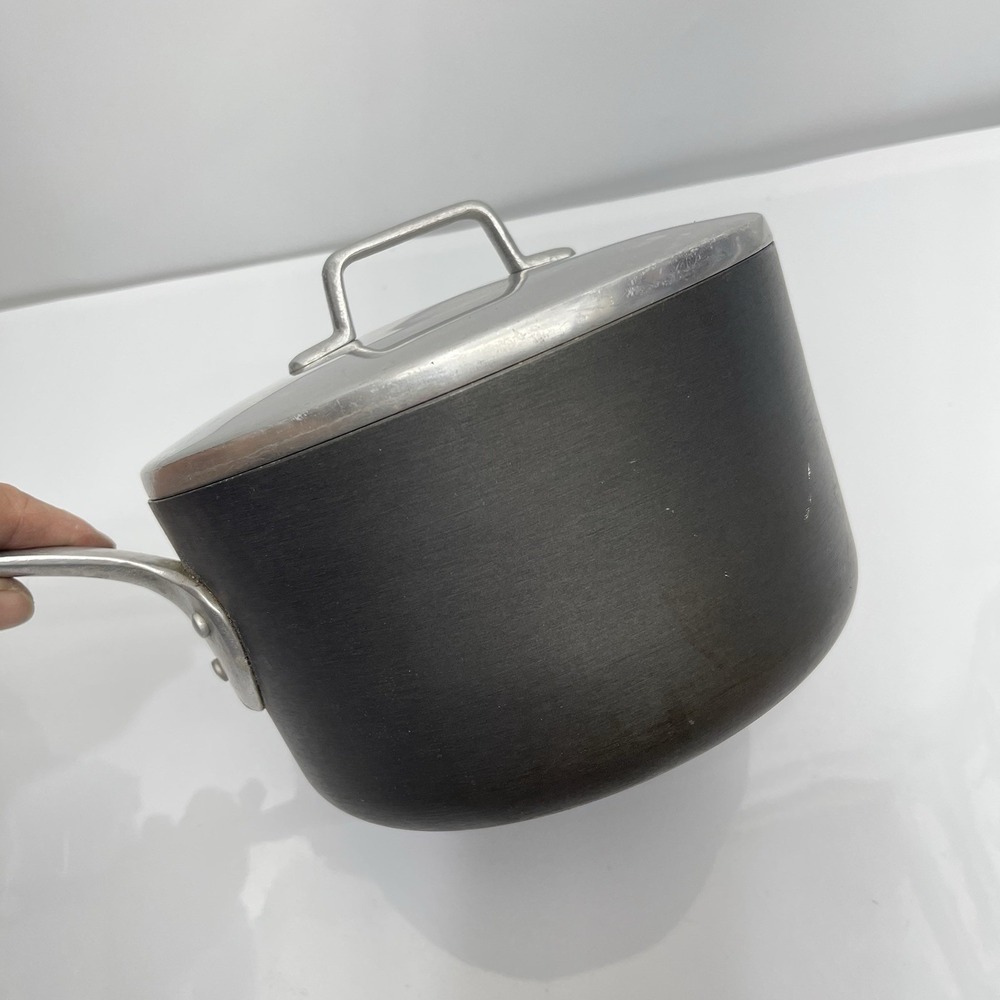 Vintage 5245 Magnalite GHC Anodized Aluminum 3 Quart Saucepan Pot with Lid USA - Picture 3 of 11